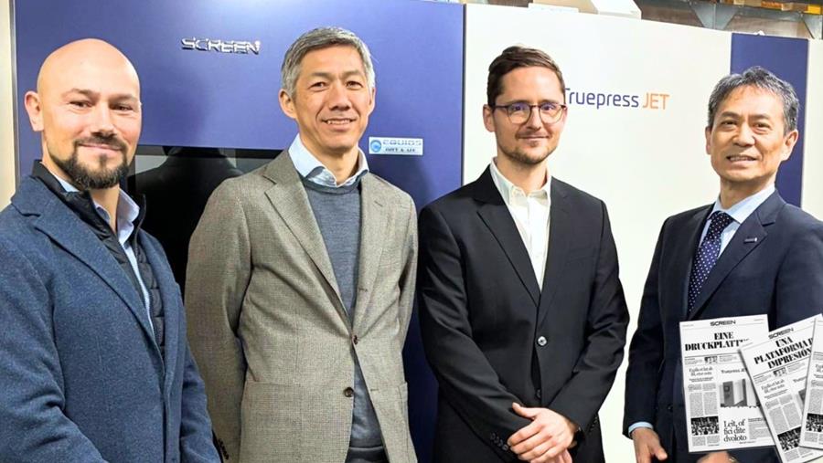 Eucles Daily produceert kranten met Screen Truepress JET 520NX