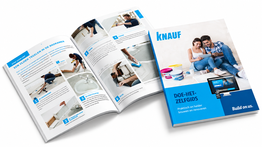 Knauf lanceert gratis doe-het-zelfgids met 30+ praktische tutorials