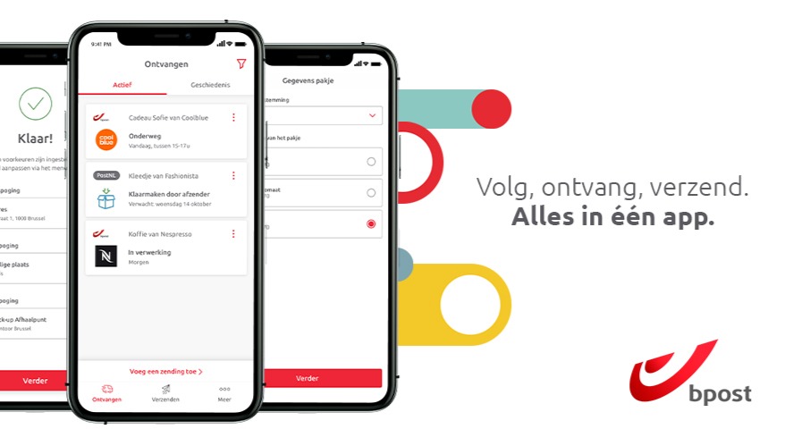 My bpost app brengt klanten naar uw afhaalpunt