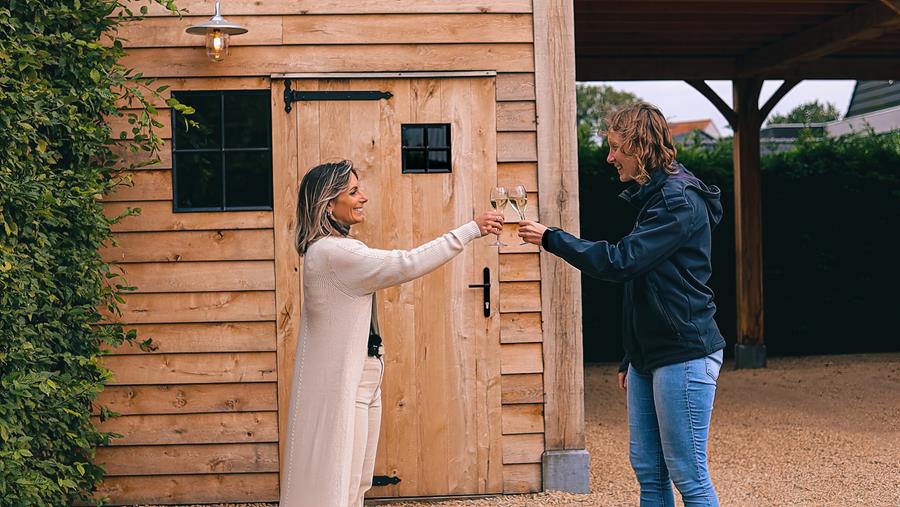 Doe-het-zelvers in de kijker: de carport van Julie en Jonas