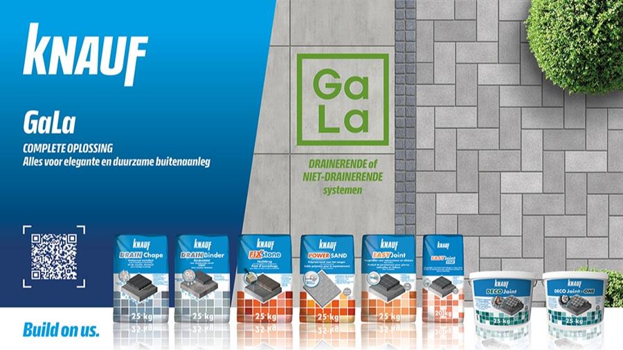 Knauf GaLa: alles voor elegante en duurzame buitenaanleg