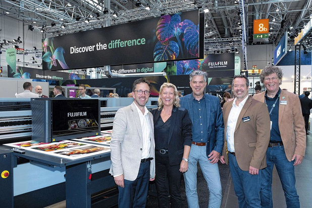 Fujifilm en Igepa Belux sluiten strategische overeenkomst op Drupa 