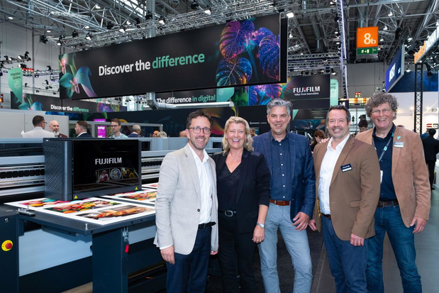 Fujifilm en Igepa Belux sluiten strategische overeenkomst op Drupa