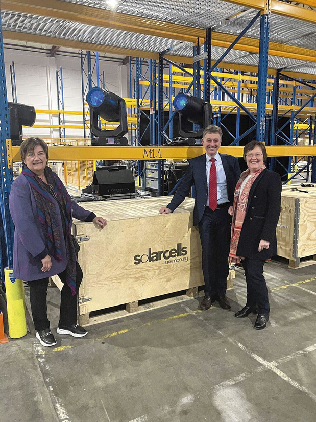 No-Nail Boxes verpakt Solarcells 