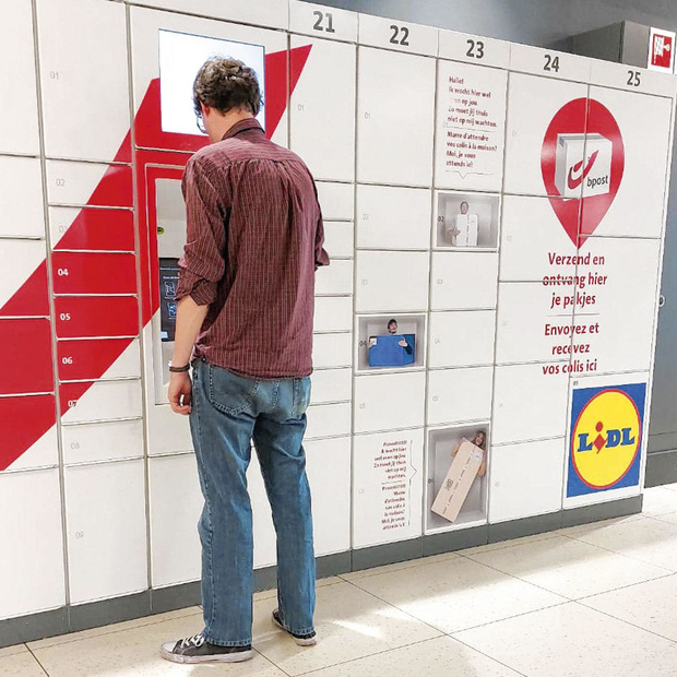 120 nieuwe bpost-pakjesautomaten bij Lidl 