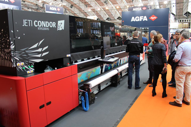 Agfa presenteert drie nieuwe 'inkjet-beesten' op Fespa Amsterdam