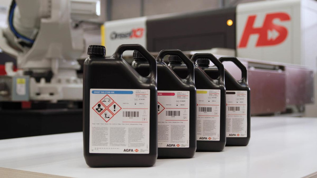 Agfa stelt nieuwe inkjet- en sublimatie-inkten voor op FESPA 