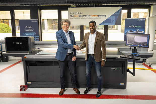 Fujifilm gaat in zee met Nautasign voor de grootformaatsector 