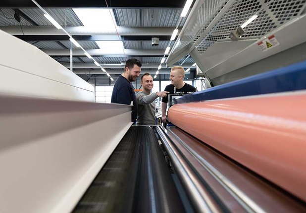 Uw productiehuis in digitale print