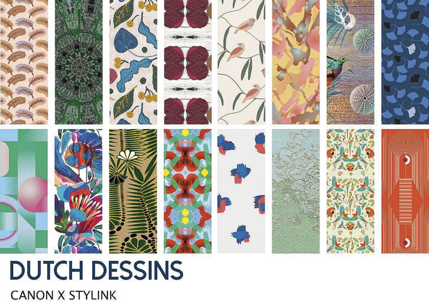 Canon en Stylink presenteren behangcollectie 'Dutch Dessins' 