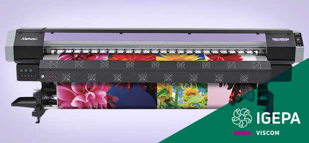 Nieuwe Mimaki solventprinter SWJ-320EA nu verkrijgbaar bij Igepa!