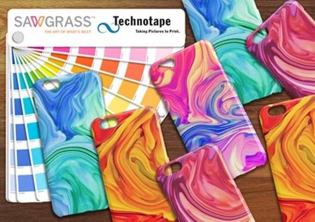 De nieuwe oplossing voor 3D-sublimatie met inkt van Sawgrass en Technotape