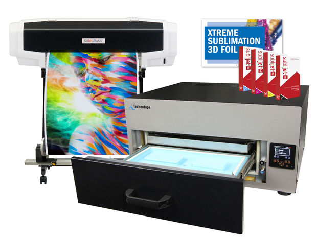 Technotape kiest voor Sawgrass als voorkeurspartner  voor 3D-sublimatieoven