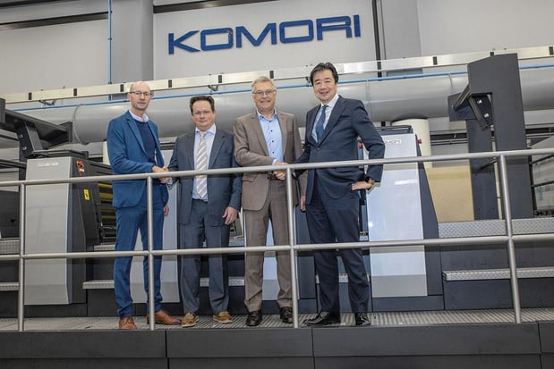 Igepa Belux conclut un partenariat avec Komori et MBO 