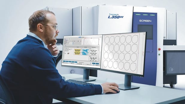 Screen s'associe à Dataline pour faciliter l'automatisation de ses presses