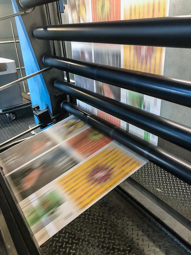 Hubergroup lance des encres d'offset rotatif pour emballages alimentaires