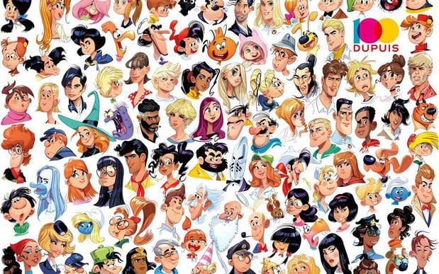 La Fabrique de Héros : 100 ans d'édition chez Dupuis