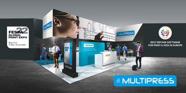 Vous voulez augmenter votre productivité et vos bénéfices ? Venez découvrir MultiPress lors de la FESPA 2022 !