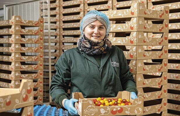 83% d'air en moins grâce à l'emballage de Stoffels 