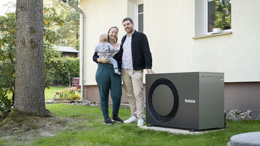 Duurzaam verwarmen met de jongste Buderus-warmtepomp