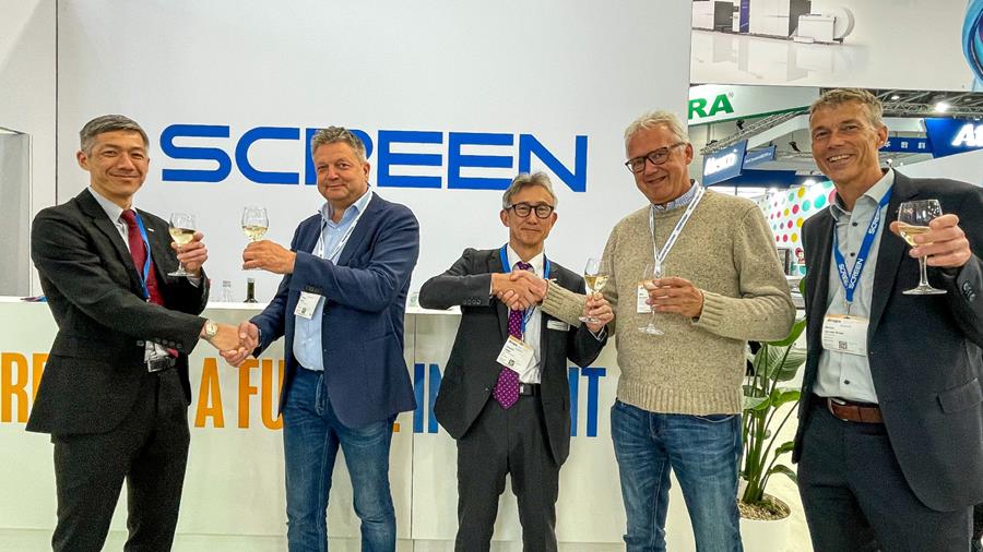 Acto installe une deuxième imprimante Screen Truepress JET 520NX