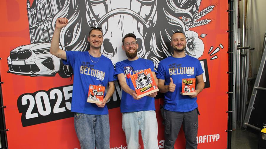 Christophe Ost (XL Reklame) wint World Wrap Masters Belgium