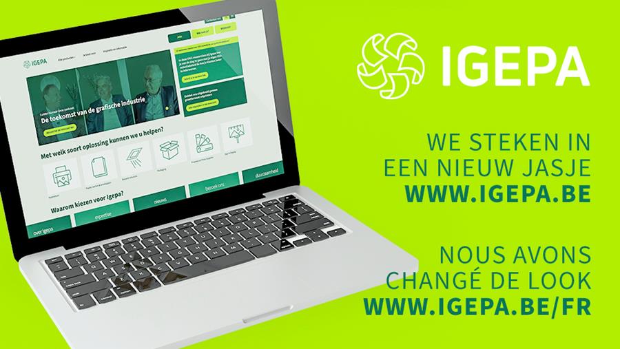 Igepa in een nieuw digitaal jasje