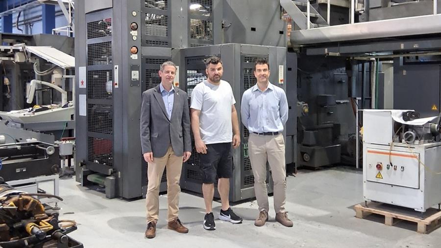 Sykaris Graphic Arts investit dans un système de contrôle de Q.I. Press Controls