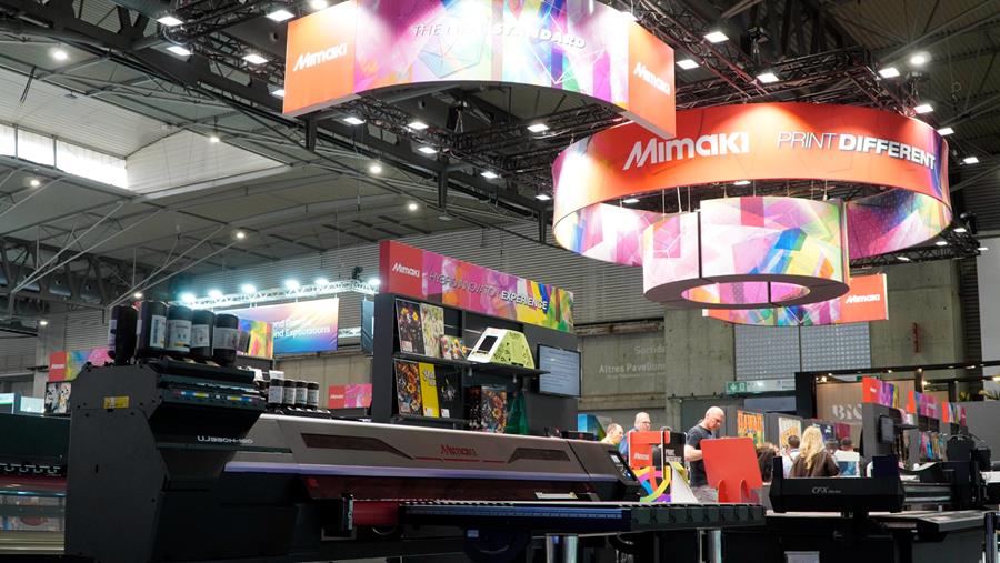 Mimaki présente des applications polyvalentes et des imprimantes ditto à la Fespa