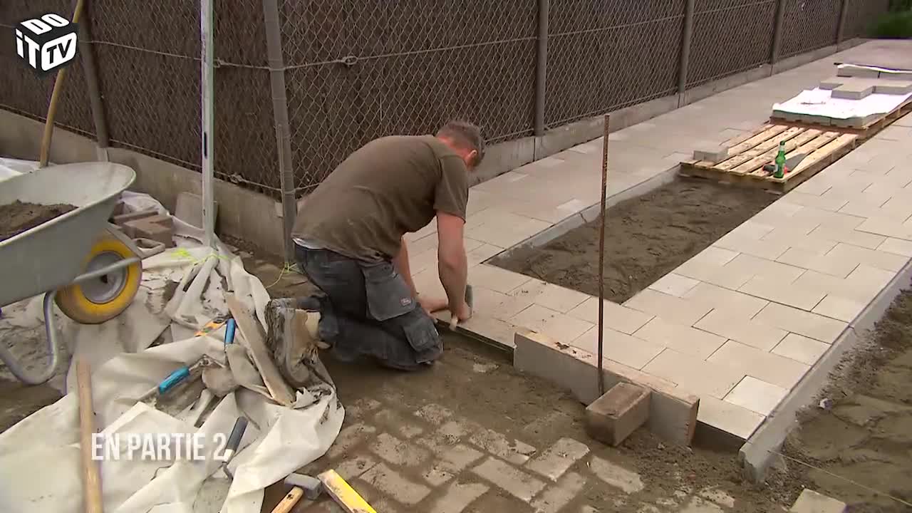 Comment construire une allée avec chemin pour charrettes? (partie 2)